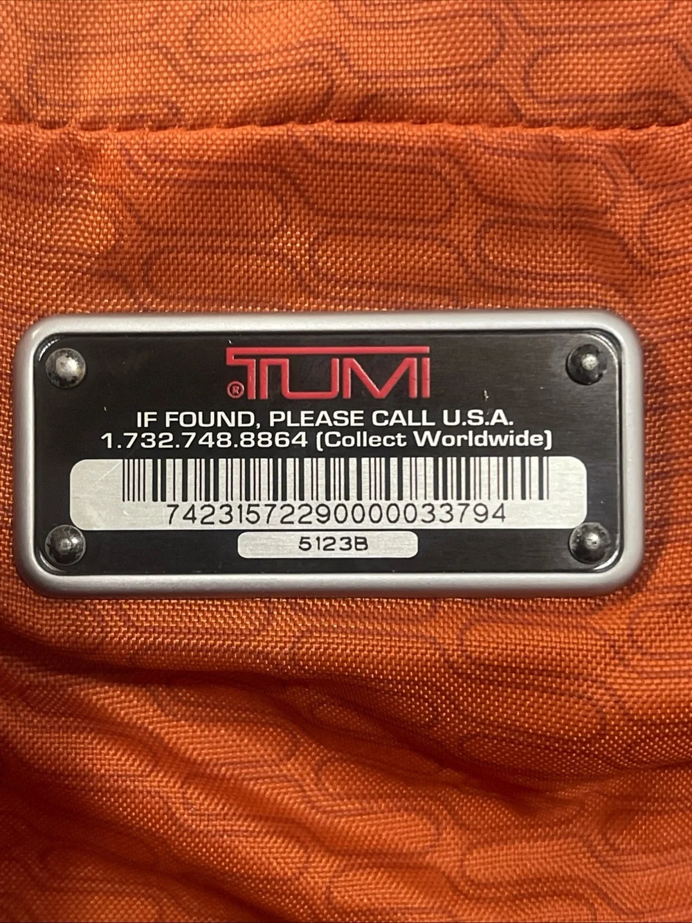 Tumi T Tech Shoulder Messenger Bag 5123B Olive Green / Brown